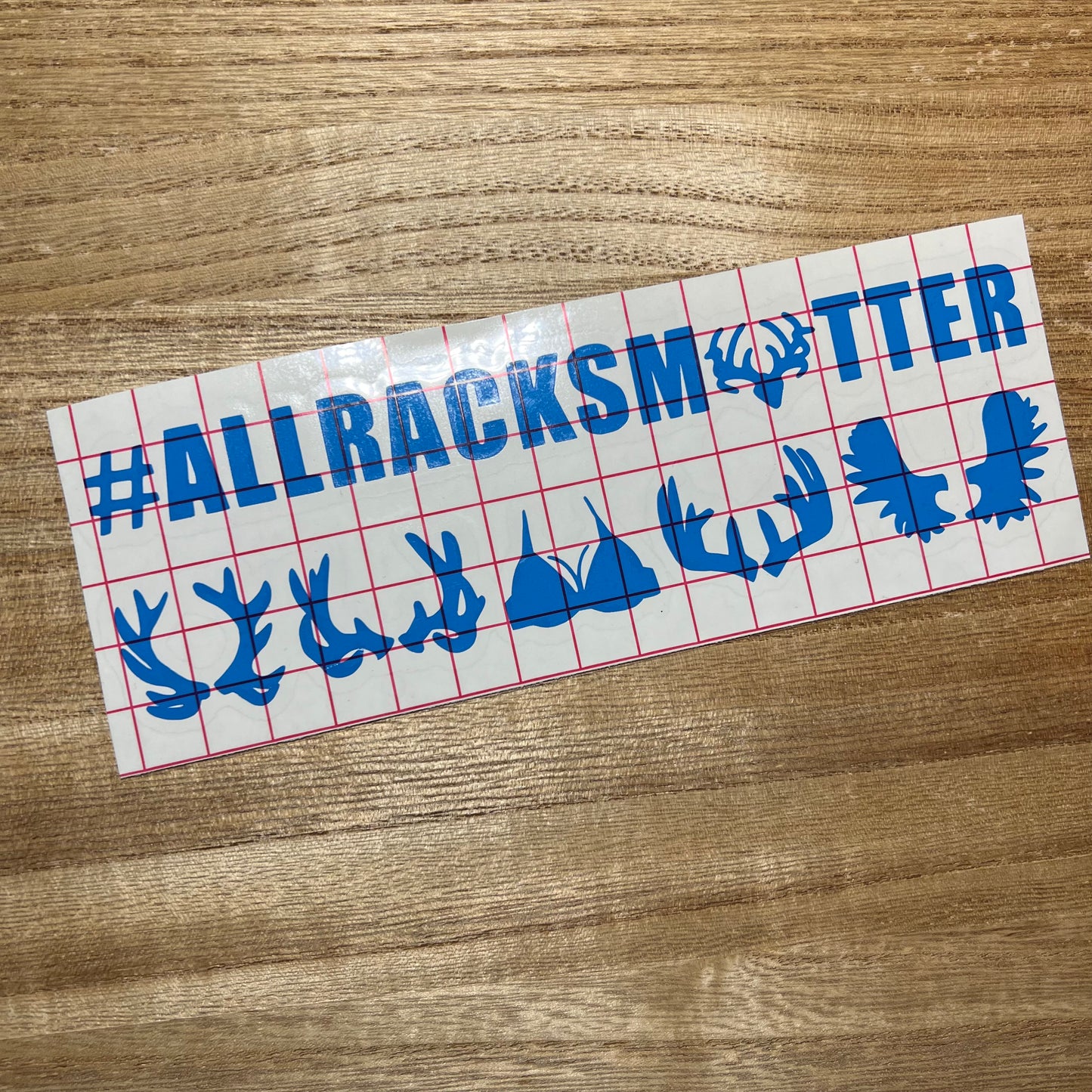 All Racks Matter Vinyl Decal