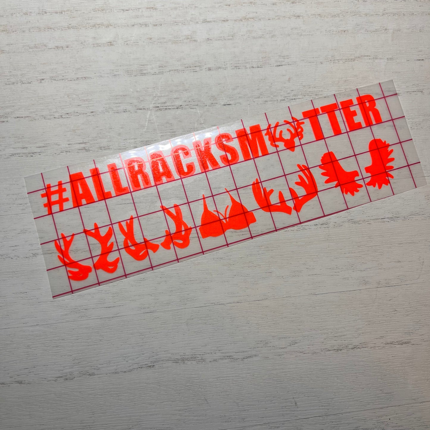 All Racks Matter Vinyl Decal